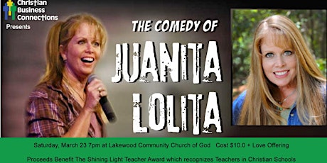 Comedy Night with Juanita Lolita to Benefit Christian Schools