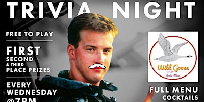 Imagen principal de Free Trivia!  Wednesdays at Wild Goose Tavern