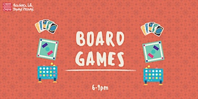 North Campus Board Games¦ Gemau Bwrdd Campws y Gogledd primary image