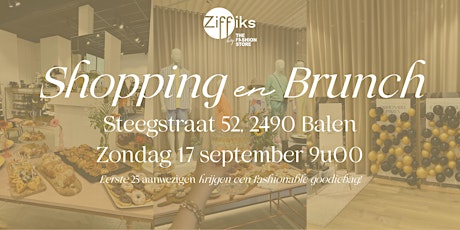 Shopping & Brunch event Ziffiks primary image