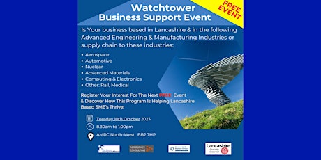 Come & Meet The Watchtower Team At The Next FREE Event primary image