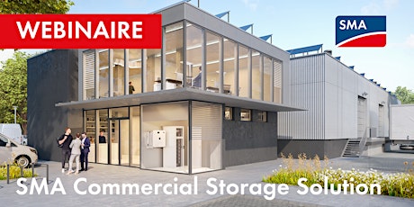 Image principale de Webinaire : la nouvelle solution de stockage SMA Commercial Storage
