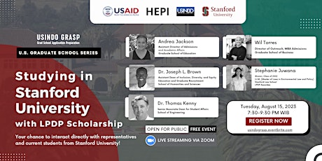 Studying in Stanford University with LPDP Scholarship primary image