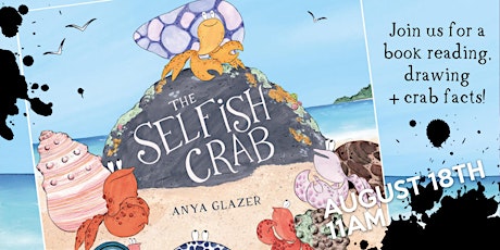 Imagen principal de 'Selfish Crab' Kids Book Reading & Workshop!