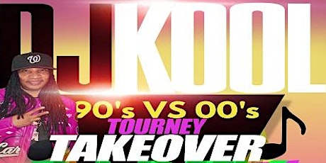 DJ Kool 90s vs 00s Tourney Takeover Party w/ Skaz Digga primary image