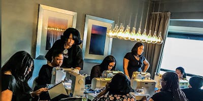 Boston MA Lace Front Wig Making Class with Sewing Machines