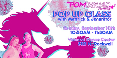 September Pop Up PomSquad Class with Mattrick and Jenarator primary image