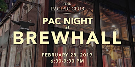 Pacific Club Presents PAC NIGHT at BREWHALL primary image