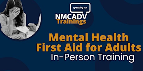Las Cruces, NM, Mental Health First Aid Training for Adults primary image