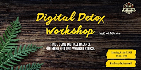 Hauptbild für Digital Detox Workshop Hamburg - Finde deine digitale Balance