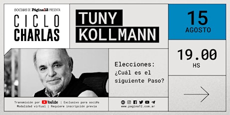 Soci@s P 12: Tuny Kollmann, Elecciones  ¿Cuál es el siguiente Paso? primary image