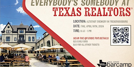 Imagem principal do evento 2024 Texas REALTORS® Real Estate Bar Camp