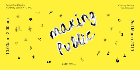 Making Public : Explorations in Space, Architecture and the City  primary image