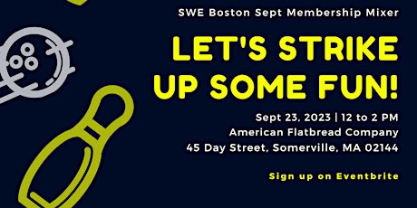 SWE Boston September Membership Mixer primary image