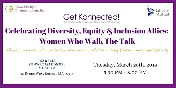 Get Konnected! Women Who Walk The Talk.