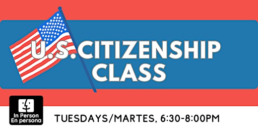 Imagem principal de IN PERSON: Citizenship Class