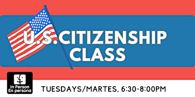 Imagem principal do evento IN PERSON: Citizenship Class