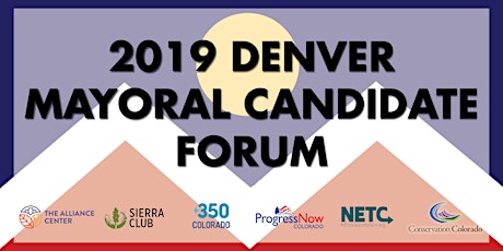 2019 Denver Mayoral Candidate Forum primary image
