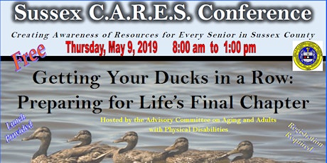 2019 Sussex C.A.R.E.S. Conference - REGISTRATION FREE primary image