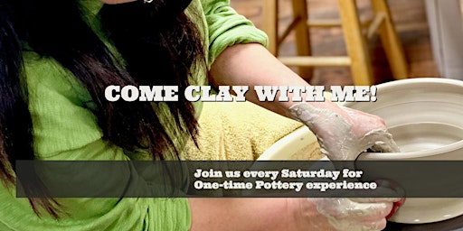 Primaire afbeelding van Come Clay with me! Pottery Experience workshop!