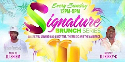 BRUNCH EVERY SUNDAY 12PM-5PM  @DUNNS RIVER ISLAN