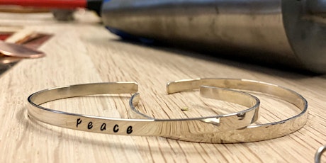 Custom Stamped-Bracelet Workshop! primary image
