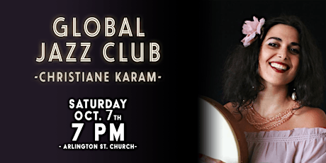 Image principale de Global Jazz Club Presents: Christiane Karam