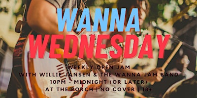 Wanna Wednesdays Open Jam primary image
