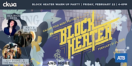 CKUA's Block Heater Warm Up Broadcast primary image