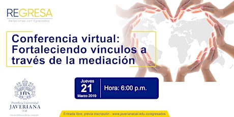 Imagen principal de Conferencia virtual: Fortaleciendo vínculos a través de la mediación