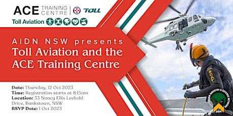 Imagen principal de AIDN NSW: Toll Aviation and The ACE Training Centre Helicopter Base Tour