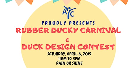 Rubber Ducky Carnival & Duck Design Contest primary image