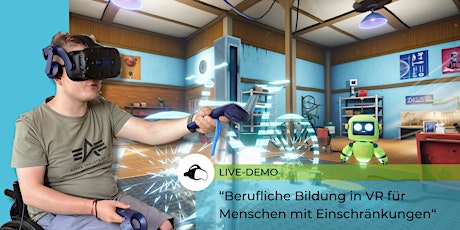 Primaire afbeelding van Live-Demo | Berufliche Bildung in VR für Menschen mit Einschränkungen