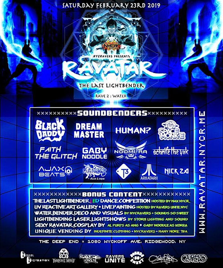 NYCRavers Presents Ravatar : The Last Lightbender 2 image