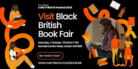 Imagen principal de Black British Book Fair: CURLYTREATS Fest | Black History Month UK 2023