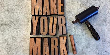 Hauptbild für Make your mark – letterpress printing workshop  for Culture Night 2024!
