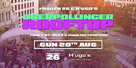 Oberpollinger Rooftop Party - Frauen26 x H'ugo's-  primärbild