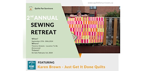 2nd Annual Sewing Retreat