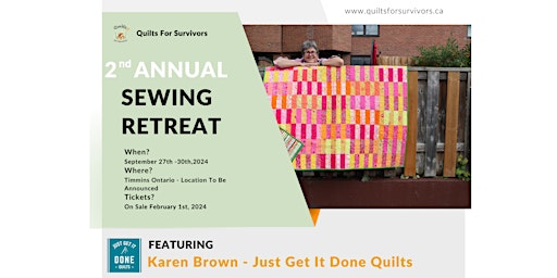 Imagen principal de 2nd Annual Sewing Retreat