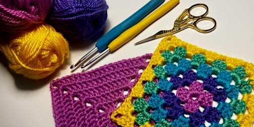 Imagem principal de Crochet granny squares