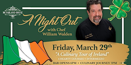 A Night Out with Chef William Walden primary image