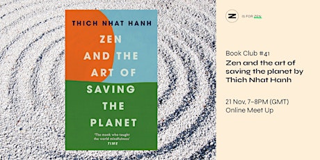 Future Bookclub 41- Zen & the Art of Saving the Planet by Thich Nhat Thanh primary image