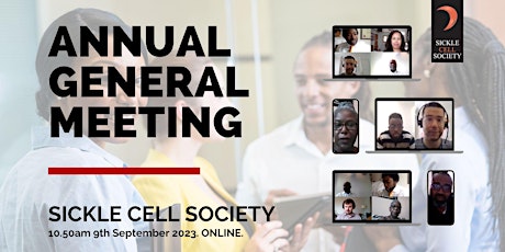Sickle Cell Society AGM 2023 primary image