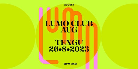Lumo Club (August Disco Dance) primary image