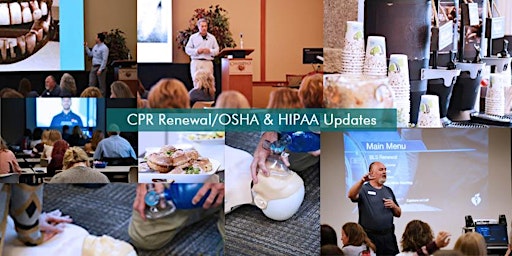Imagem principal do evento CPR Renewal/HIPAA Update/OSHA-WISHA