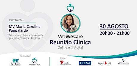 Hauptbild für Reunião Clínica Vet We Care