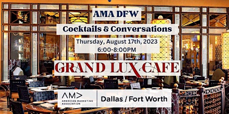 AMA DFW Cocktails & Conversations  primärbild