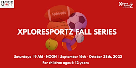 PacificSport VI's XploreSportZ Fall Series | Ages 6-12 primary image