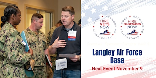 2023 HIRE VETS NOW - Langley AFB Registration primary image