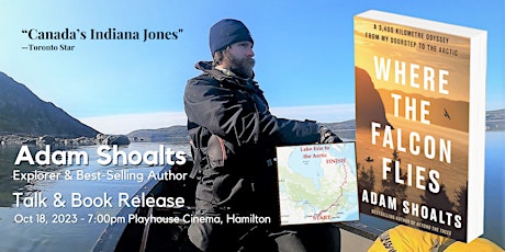 Adam Shoalts Talk and Book Release: Where the Falcon Flies  primärbild